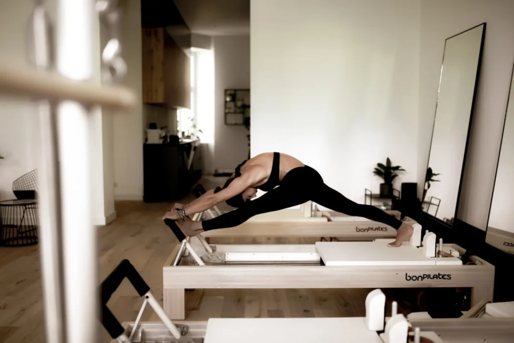 Qué musculatura podemos ejercitar con reformer pilates